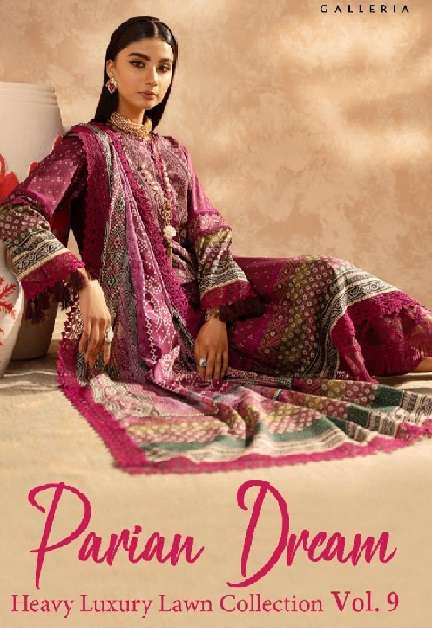 PARIAN DREAM HEAVY LUXURY LAWN COLLECTION VOL 9 by LSM 